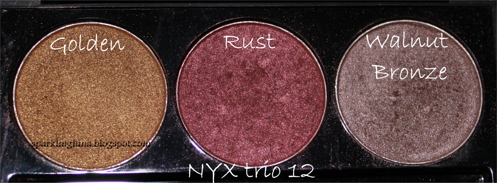 Sparkling Luna EOTD NYX Golden Rust Walnut Bronze Archetype