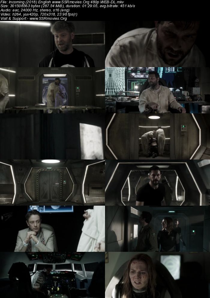 Incoming (2018) English 480p WEB-DL 300MB