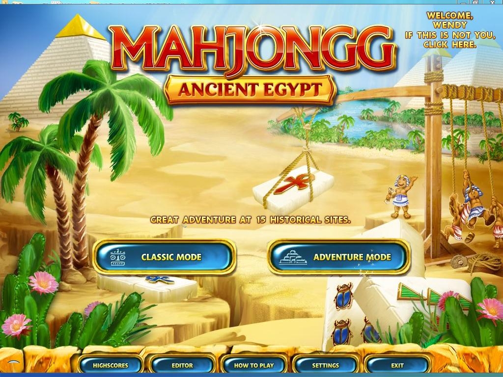 Mahjongg Ancient Egypt v2.0 PC Mini Games Full HAUSGAME Android