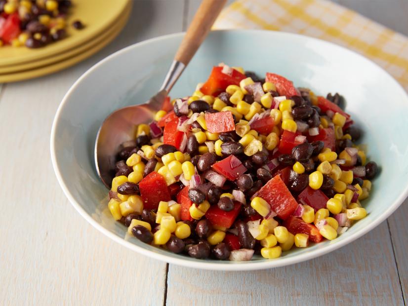 Vegan Black Bean and Sweetcorn Salad Recipe