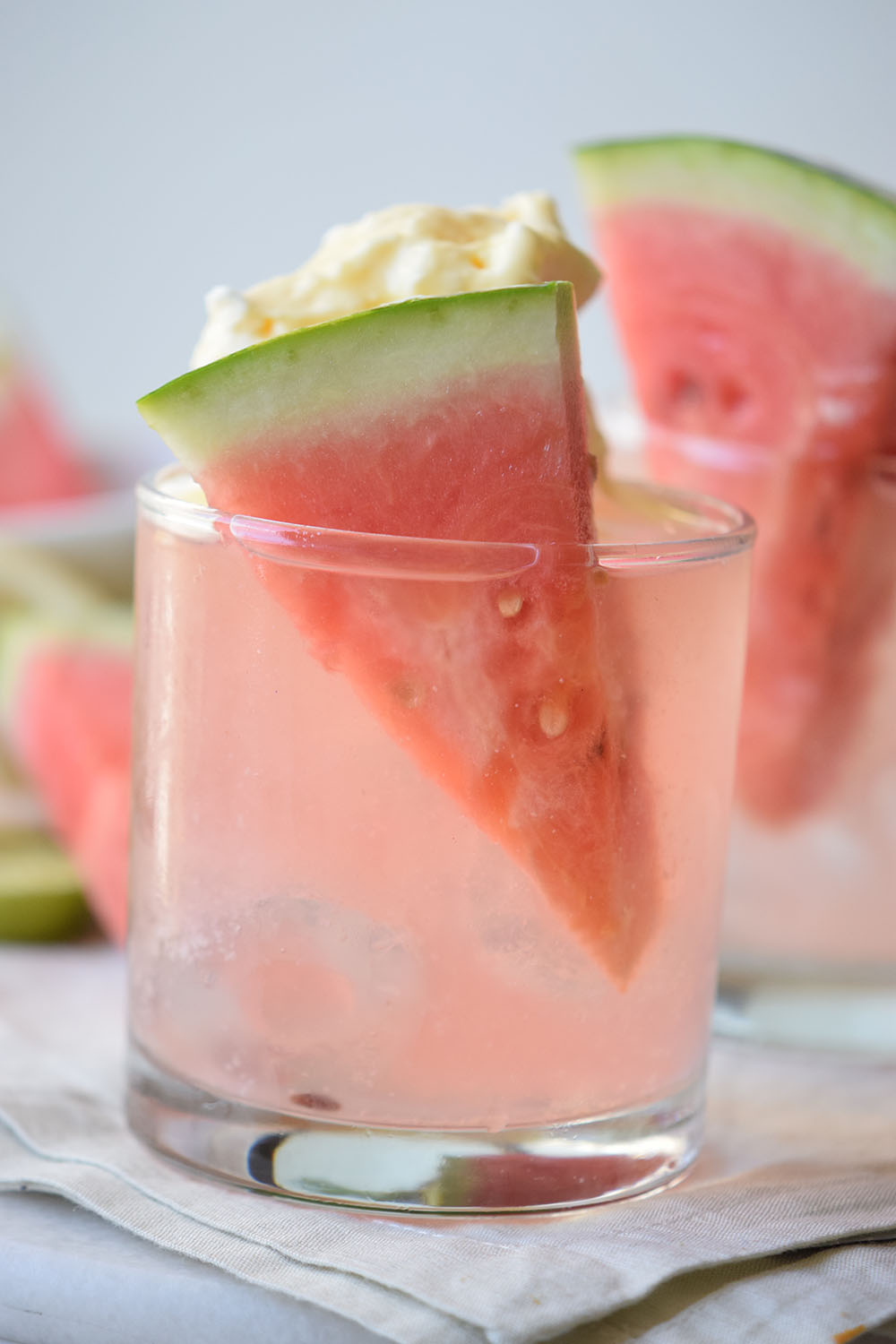 Watermelon Vanilla Floats