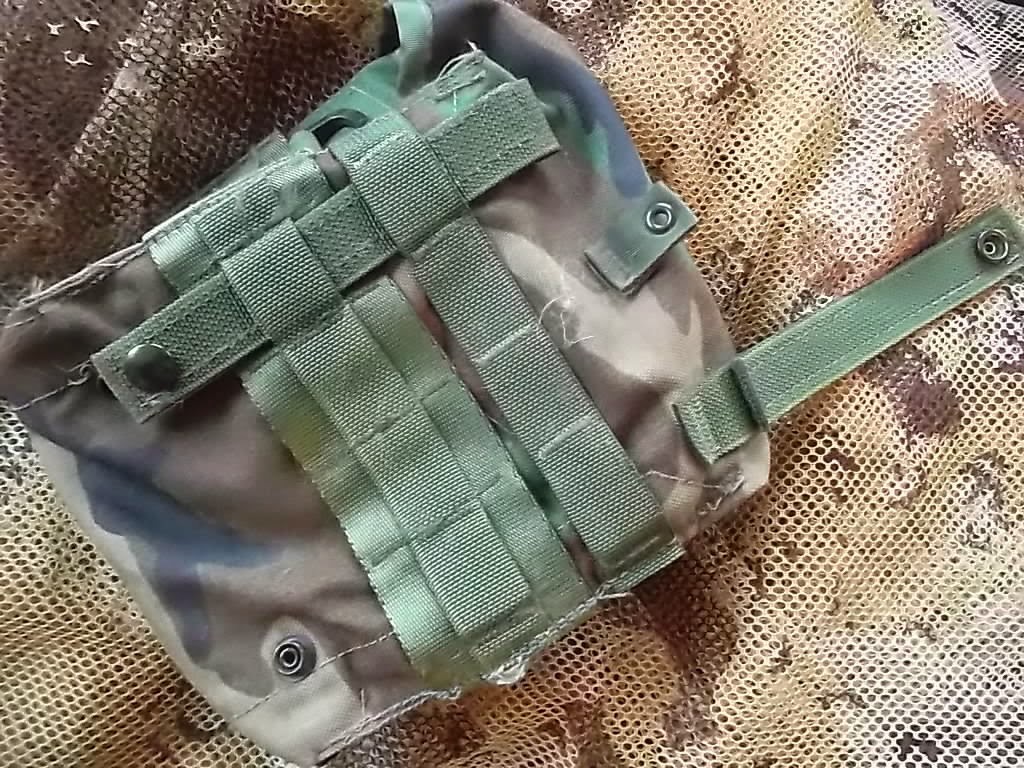 Webbingbabel: SDS Woodland Camouflage Chaplains Kit Carrier Pouch