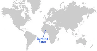 image: Burkina Faso Map Location