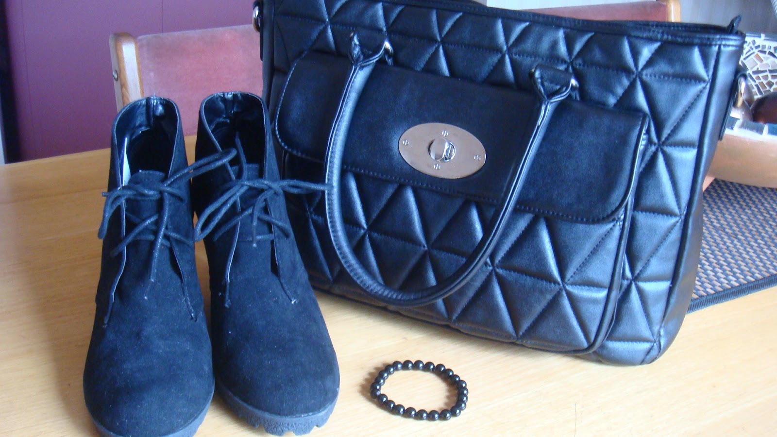 Cry Little Sister NEW Fiorelli Bag, Kmart Boots and Bevilles Bracelet