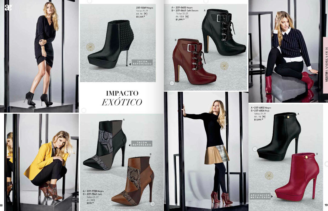 Catalogo de botas Andrea OI 2023 2024 calzados catalogos online