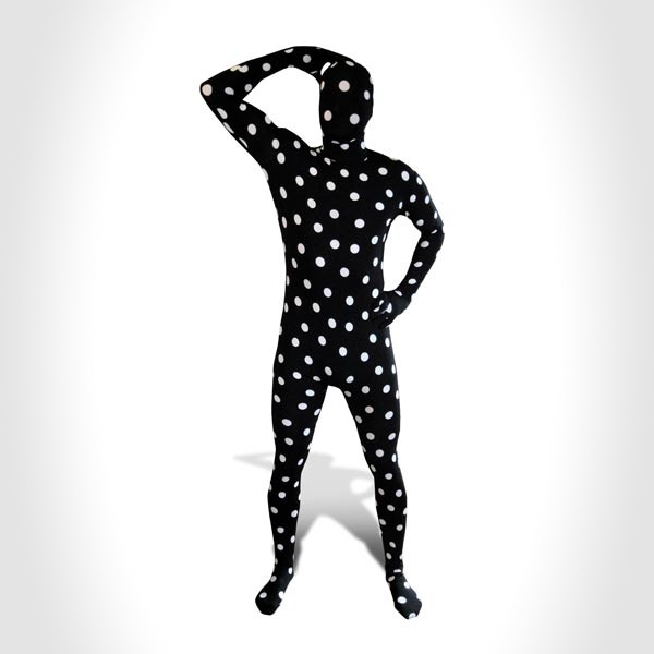 black and white spot Morph Suits