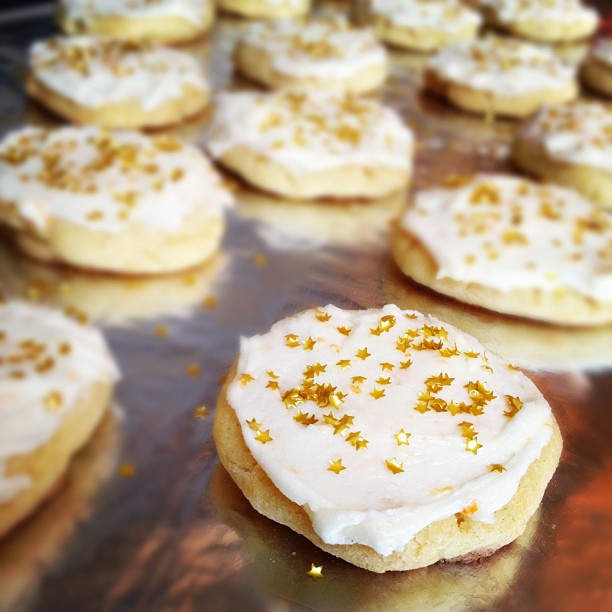 siriously delicious Orange Sugar Cookies with Orange Icing