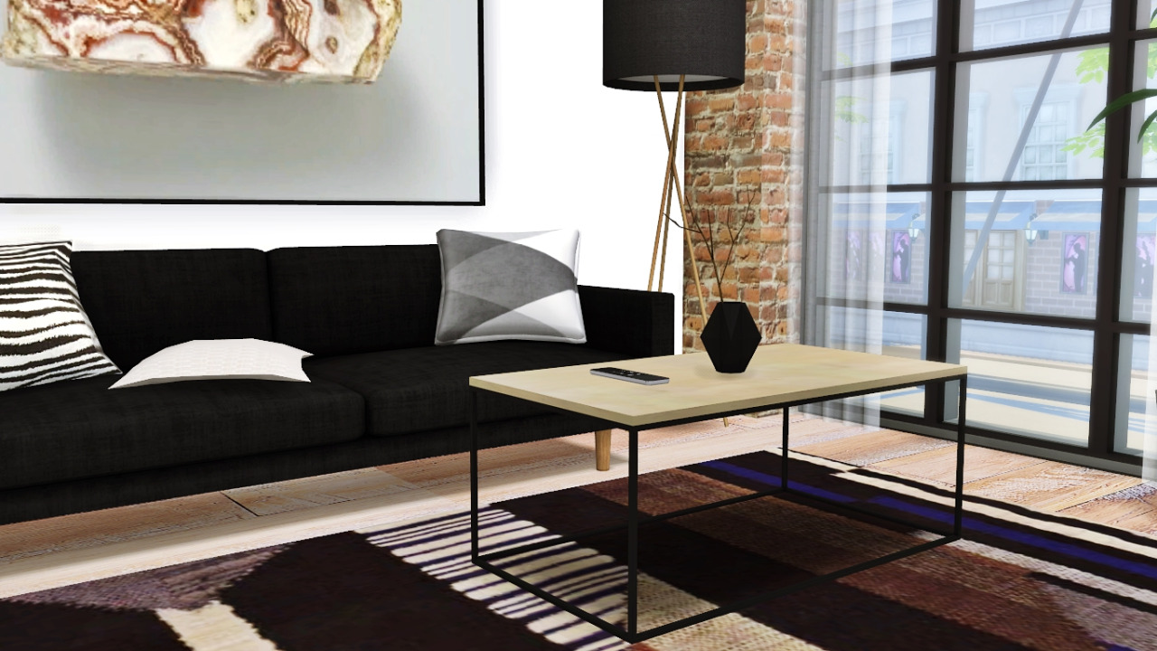 Sims 4 CC's The Best Living Room Set and Decor by MXIMS