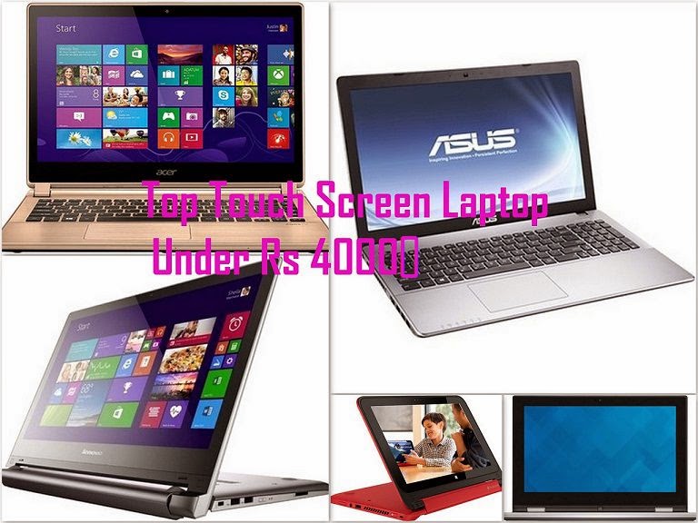 Top Best Touch Screen Laptop Under Rs. 40000