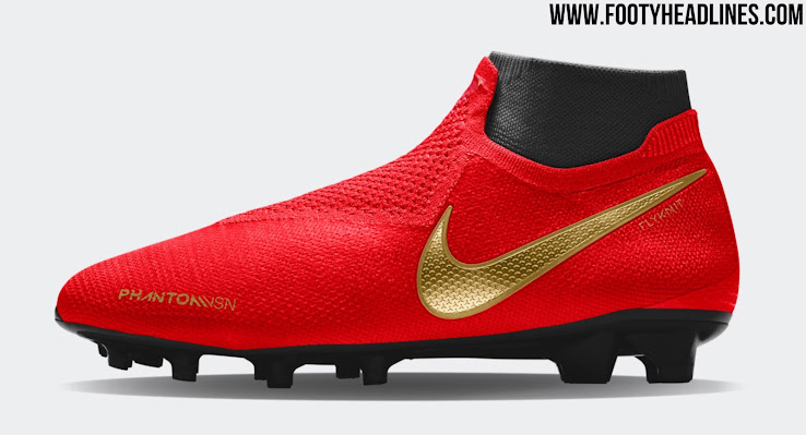 red phantom football boots