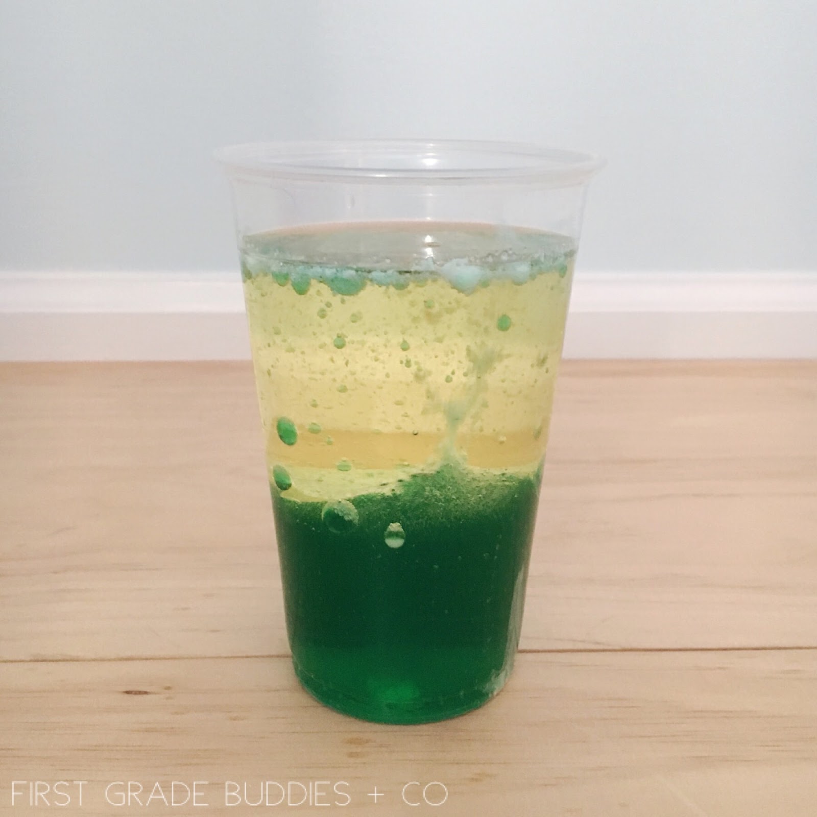 Simple Science Christmas Lava Lamps First Grade Buddies