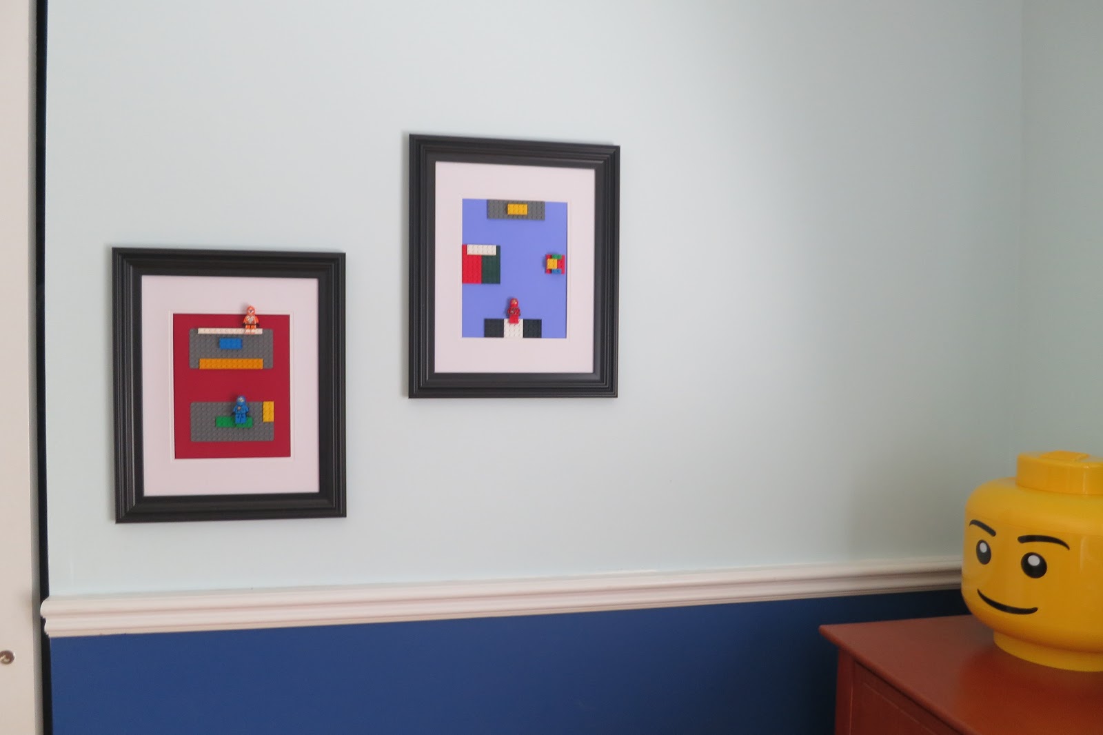 SimplyIced Party Details Lego Wall Art