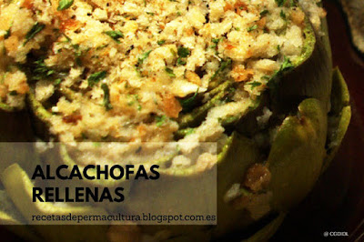 Alcachofas Rellenas con Huevo y Pure de Espinaca