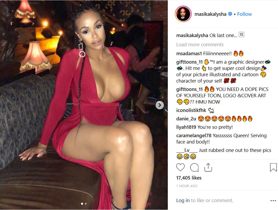 Kalysha booty masika Masika Kalysha