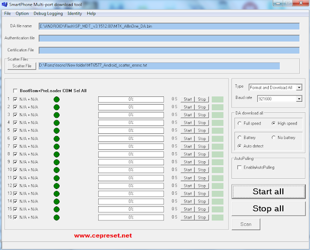 MTK Multi Port Flash Tool Tüm Sürümleri İndir Android Hastanem