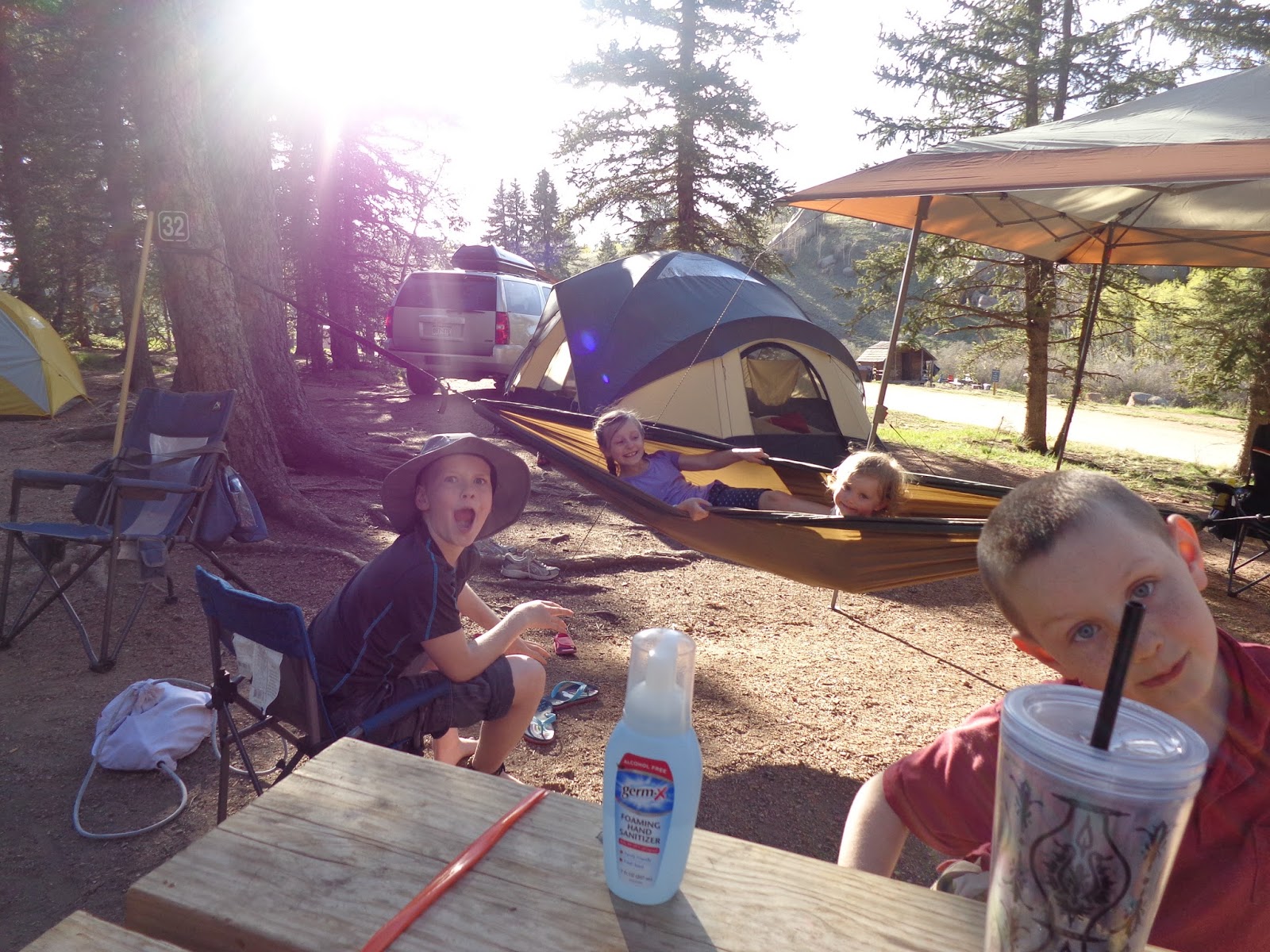 The Colemans Camping 1