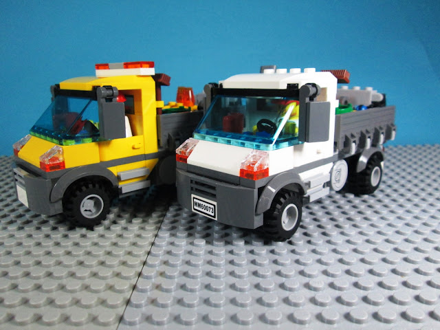 MOD Set LEGO City 60073 Service Truck