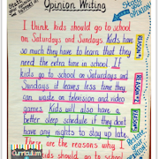 opinion writing launch lesson curriculum and crayons opinion writing anchor chart
