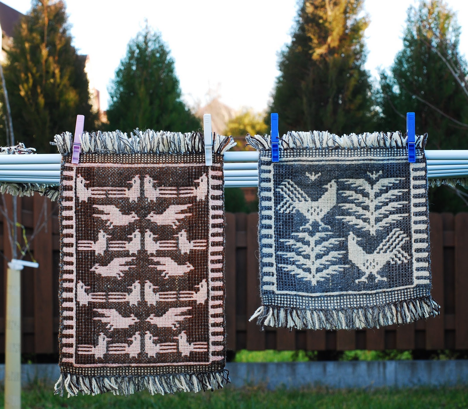 ヤノフ村 タペストリー 織物