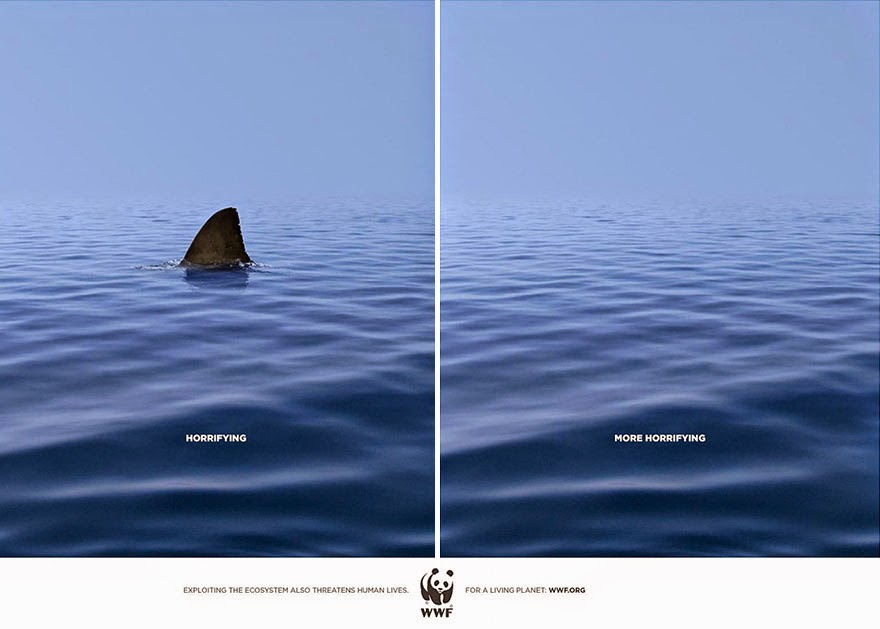 40 Of The Most Powerful Social Issue Ads That’ll Make You Stop And Think - World Wide Fund For Nature: Frightening vs. More Frightening