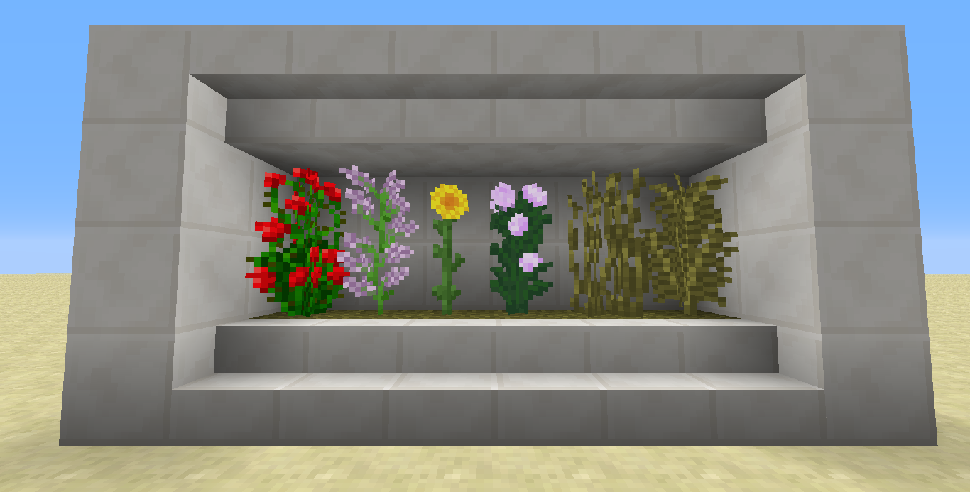 minecraft en txt Minecraft 1.7 nuevas flores y nueva vegetación!