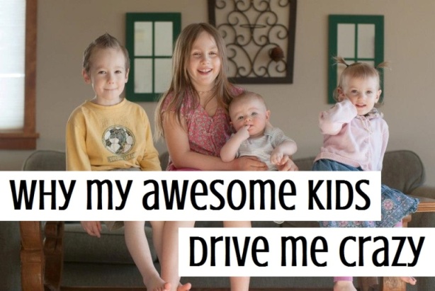 Why My Awesome Kids Drive Me CRAZY