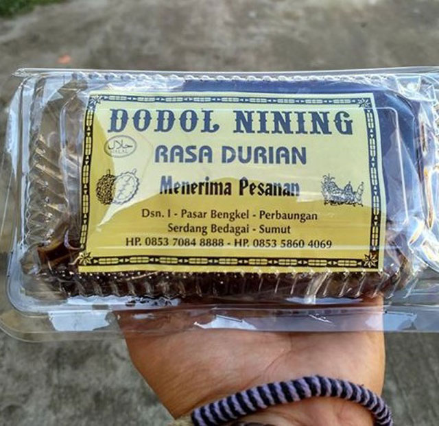 Durian dodol