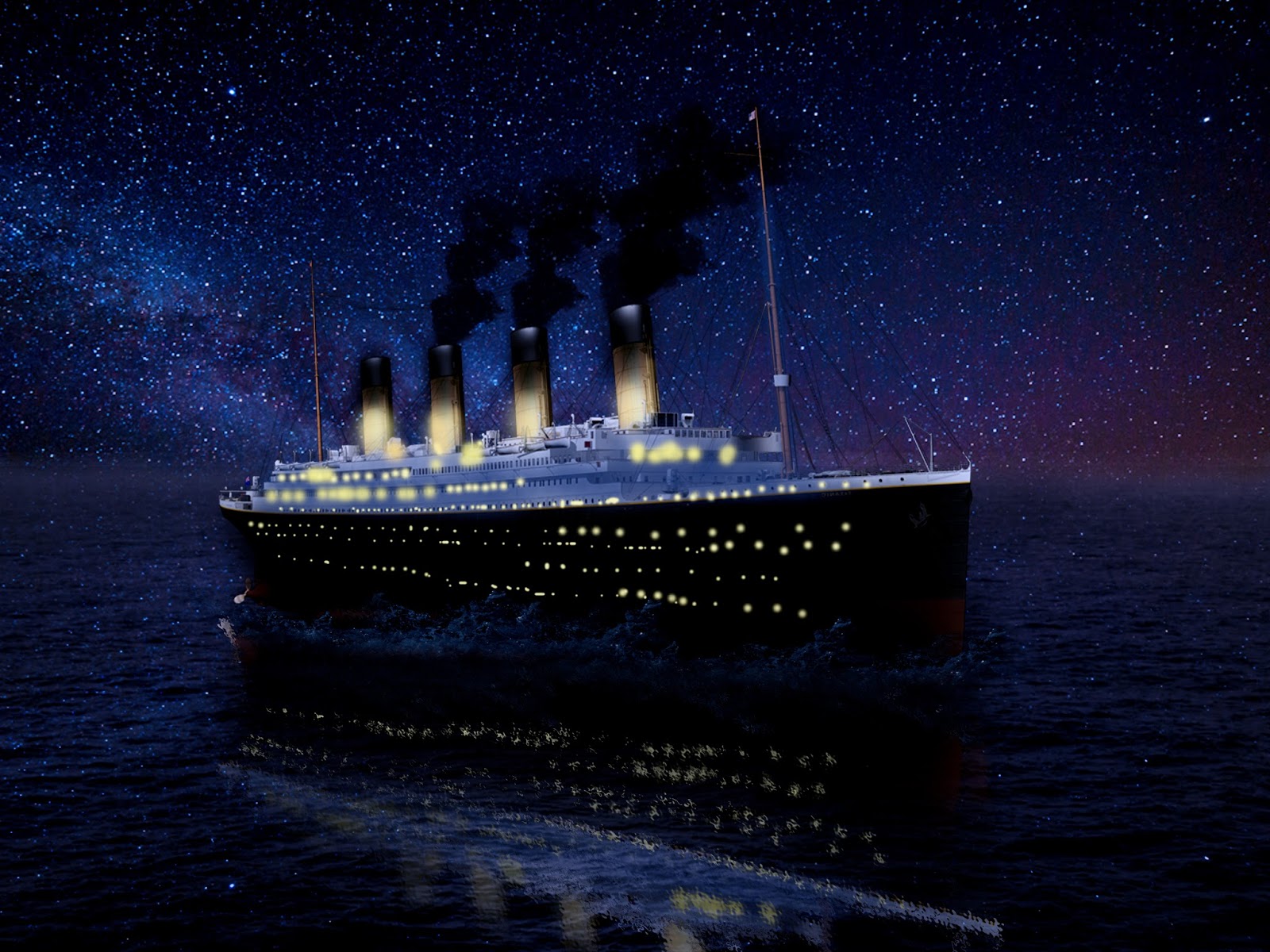 Titanic Painting Ideas