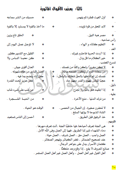 خلاصة التعبير الوظيفى والإبداعى لامتحان الثانوية العامة 2016 4