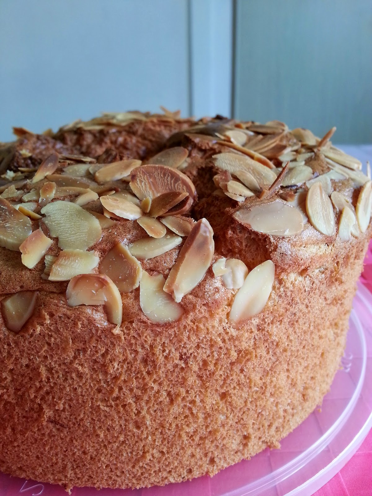 Baking on Cloud 9 Almond orange chiffon cake