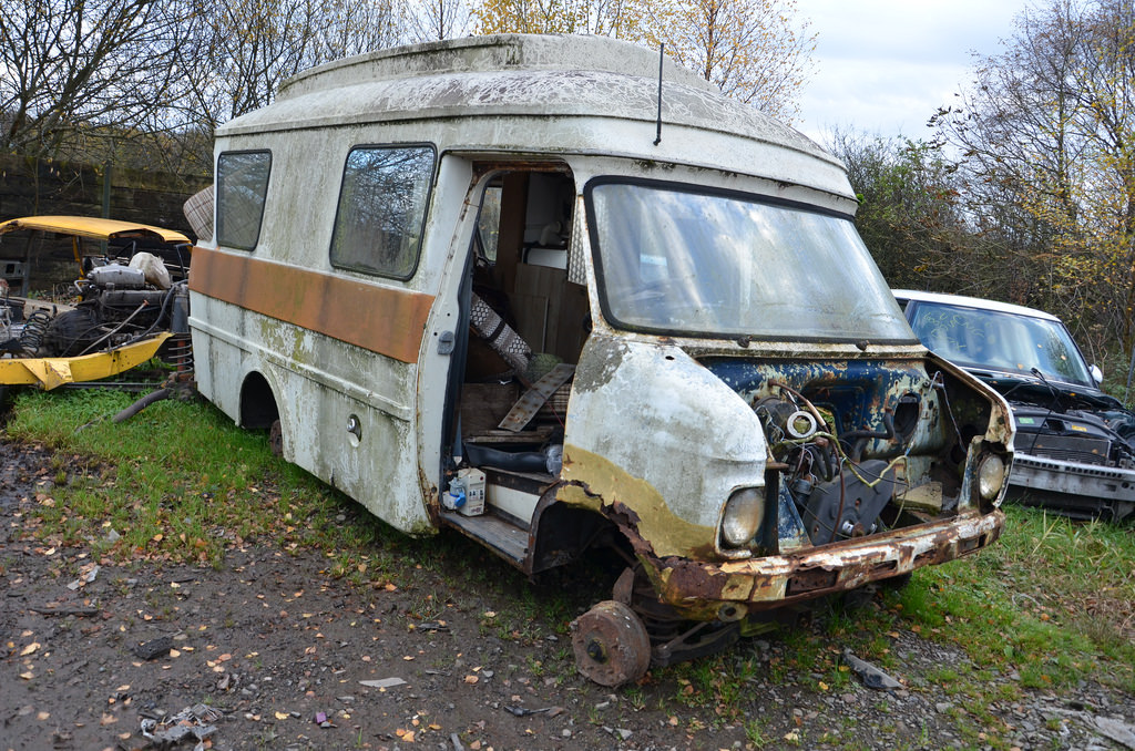Bedford CF2 Van Junkyard Sunday's