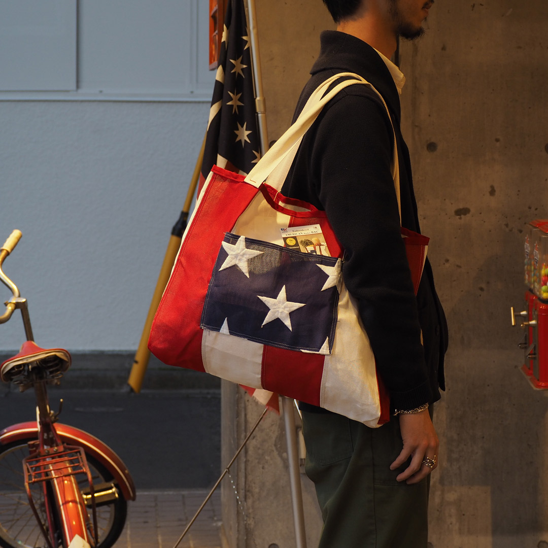 ALLIED FLAG COMPANY "FLAG MARKET TOTE" USONIAN GOODS STORE