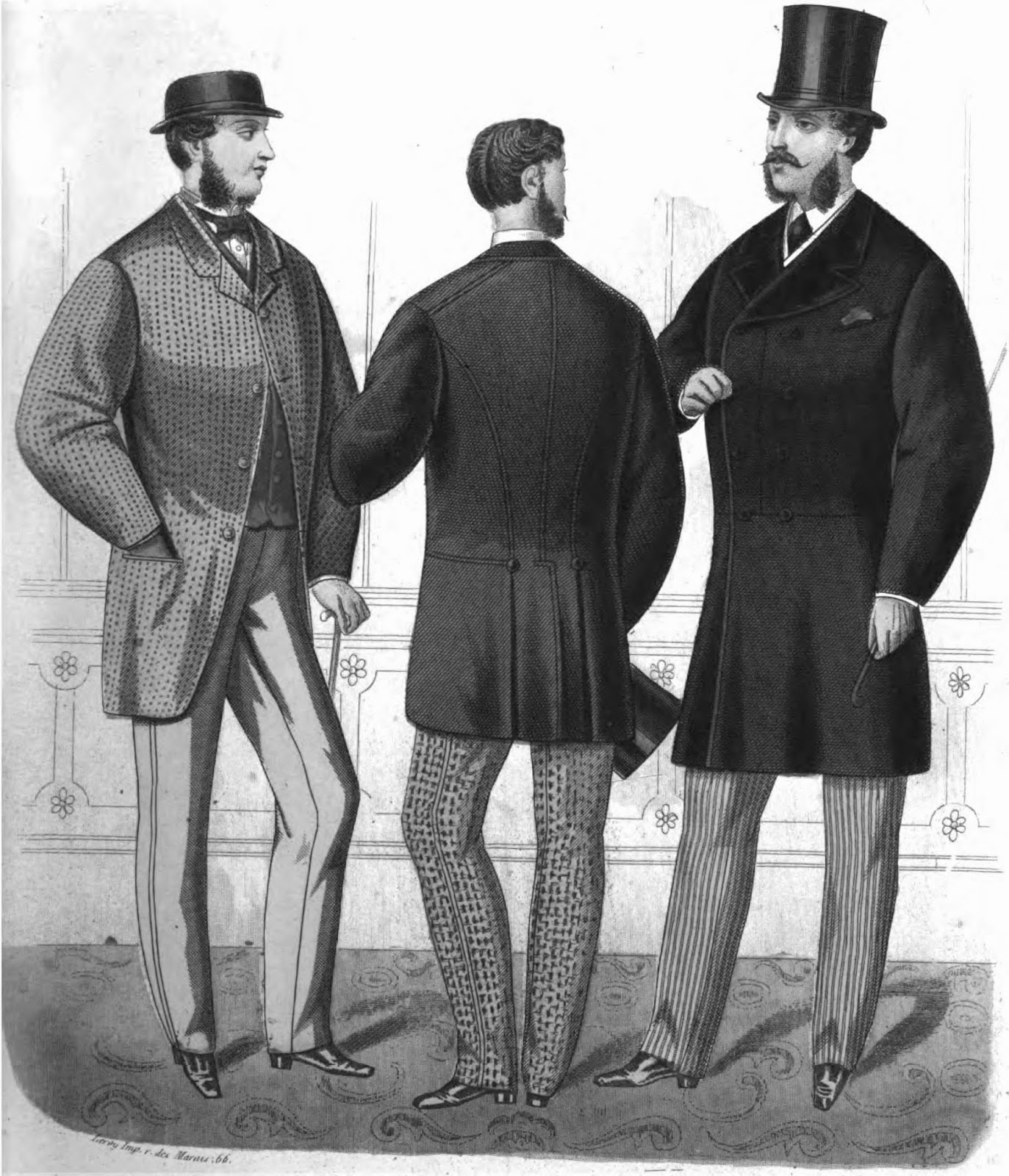 19th Century Historical Tidbits: 1866 Fashions