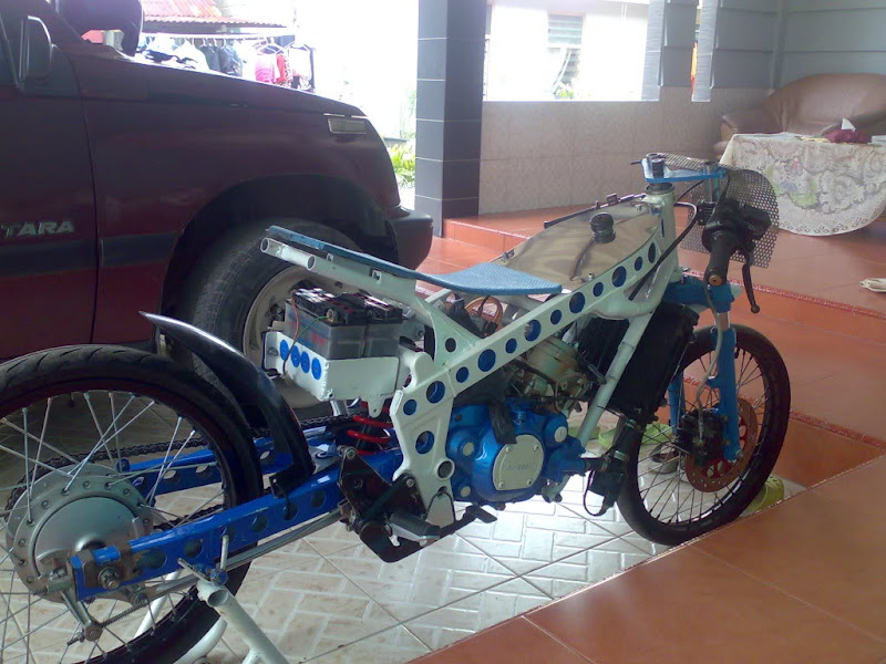 Modifikasi Motor Legenda Drag | Wallpaper Modifikasi Motor