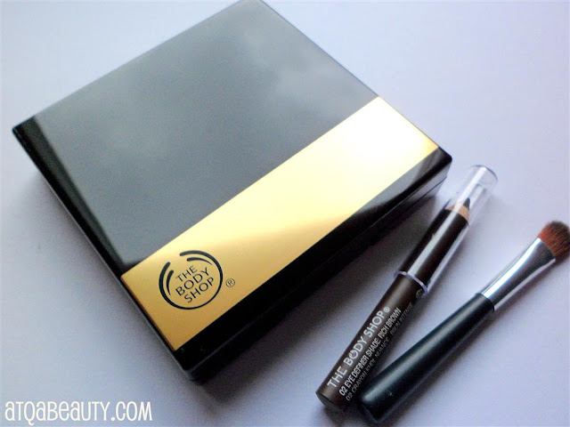 The Body Shop, 4-Step Smoky Eyes, 02 Golden Brown