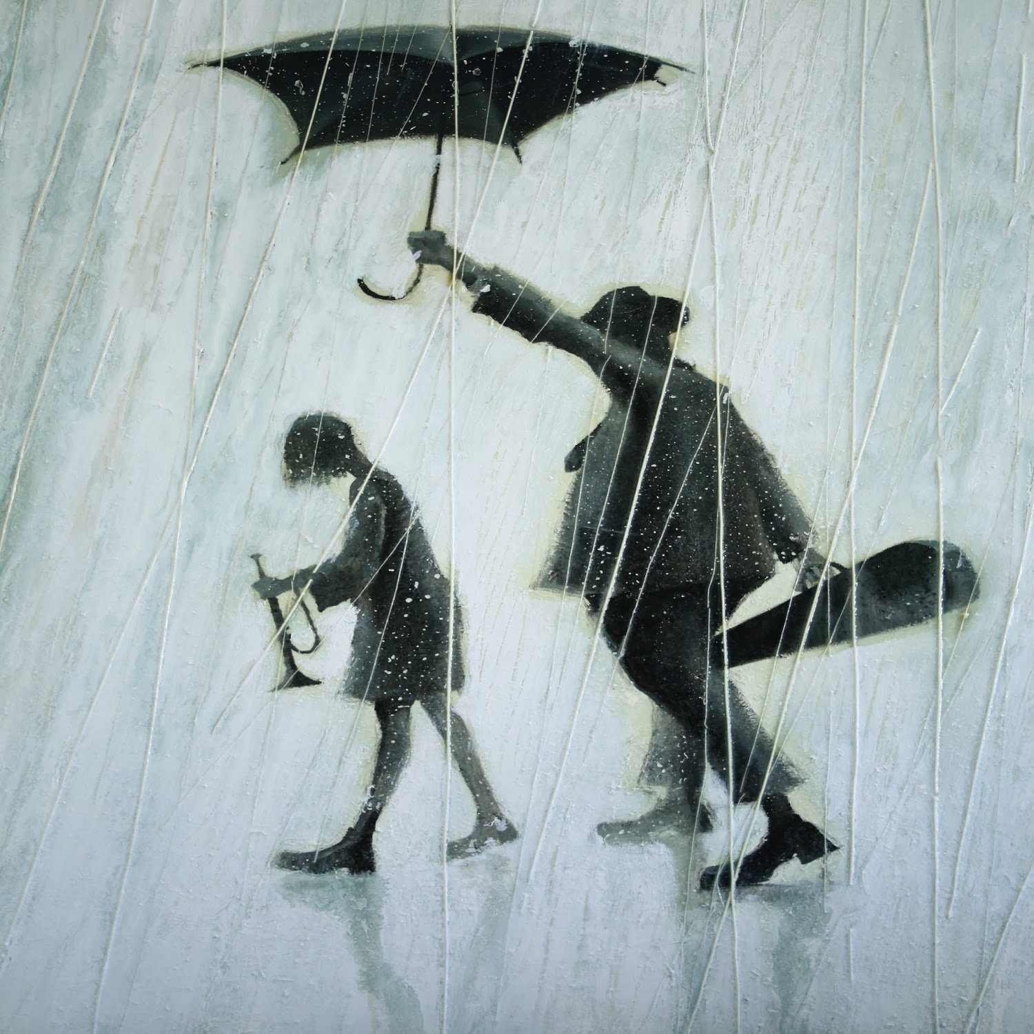 Одолжил ей зонтик. Картины с зонтом. Зонтики в живописи.