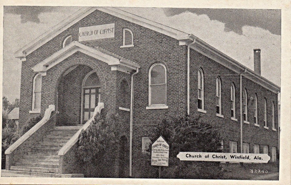History of Alabama Church of Christ Members and Preachers Winfield