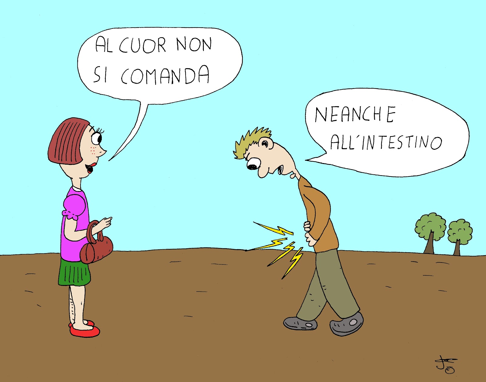 Zampe di Gallina / Chicken Scratch Comics Se al cuor non si comanda...