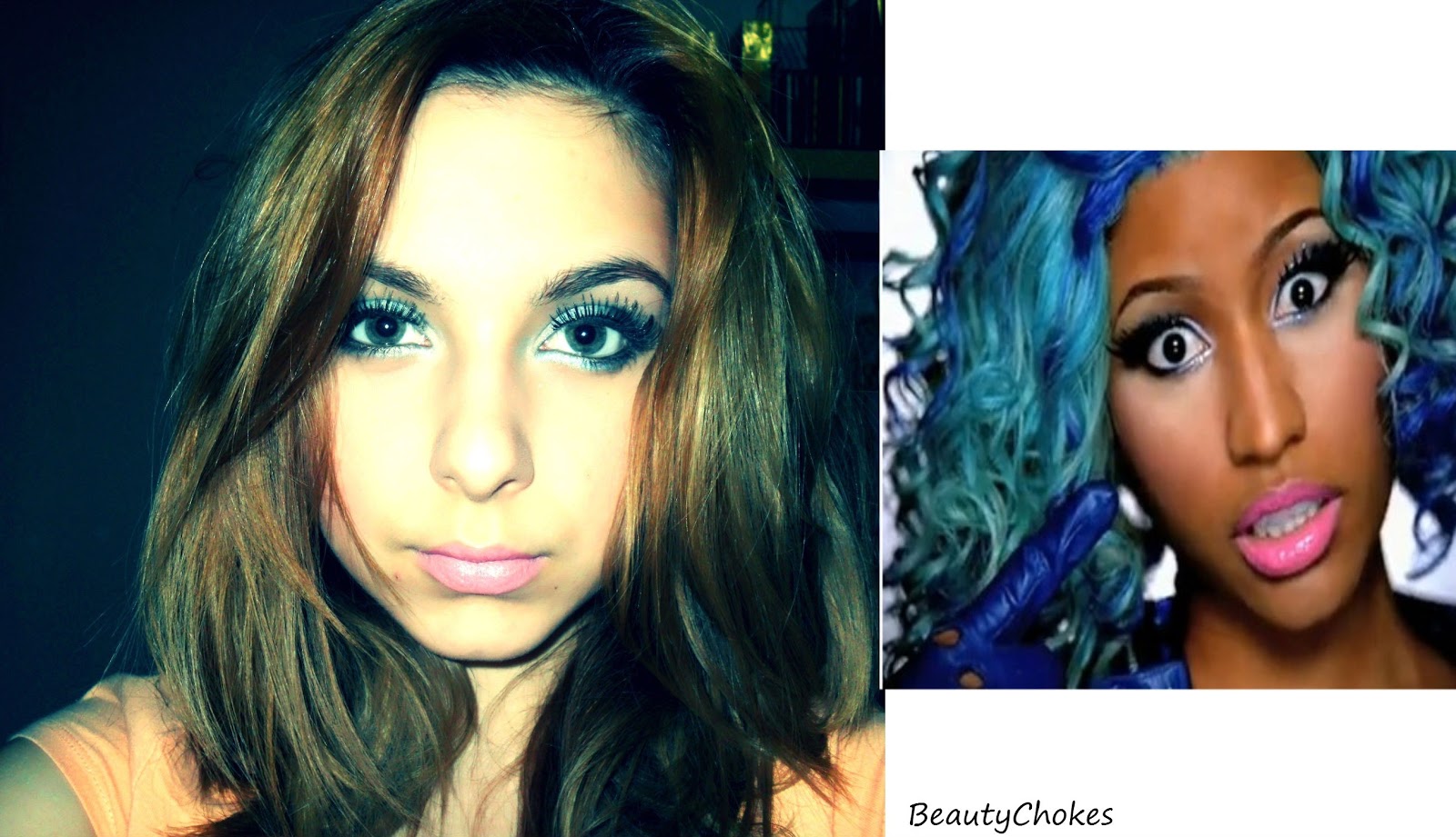 Nicki Minaj (Barbie) - inspired makeup:)