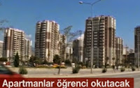 İzmir Karşıyaka Bu Apartman Öğrenci Okutuyor