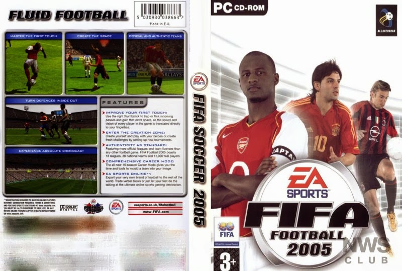 fifa 2005 english package fifa 2005 english package