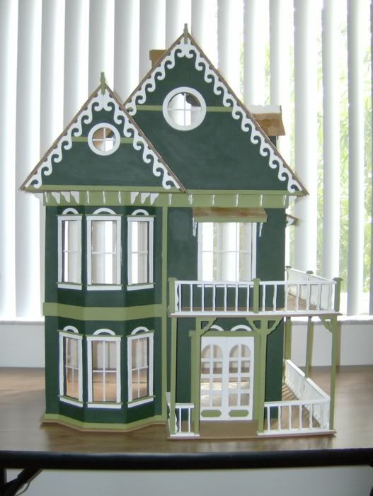 More Minis Dollhouses The Tennyson Dollhouse Day 10