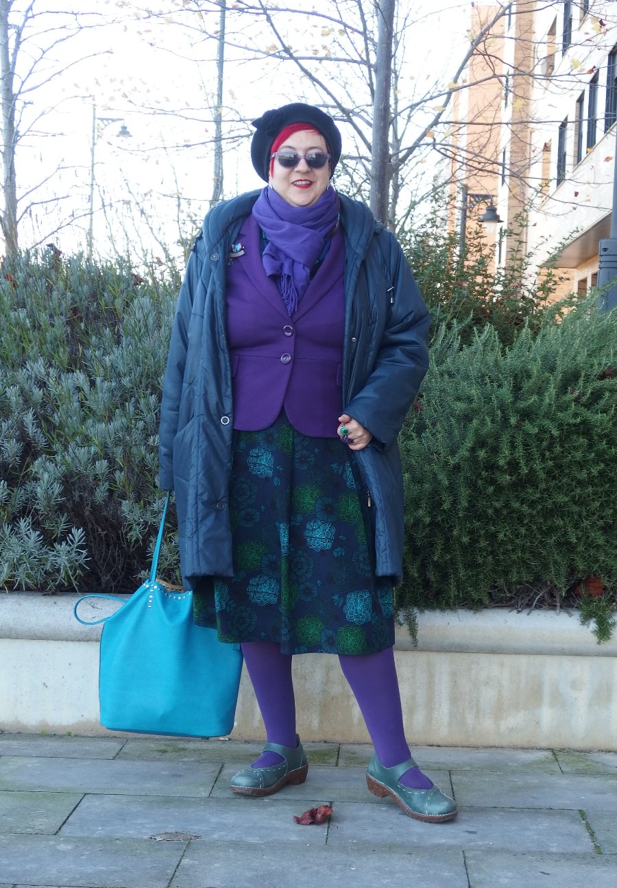 Señora Allnut: purple jacket (2)