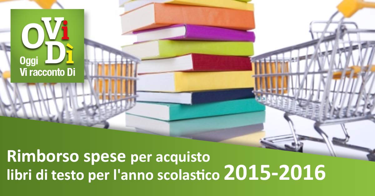 Pescara Rimborso per i libri di testo 20152016 Entro il 15 Gennaio 2016