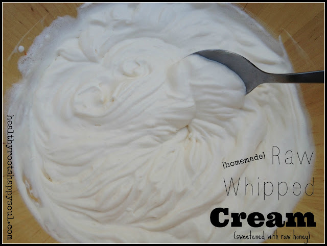 Homemade whipped cream is so easy and tastes a million times better than it's store bought version!