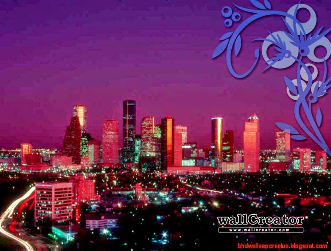 Houston Texas City   1600  900 Wallpaper