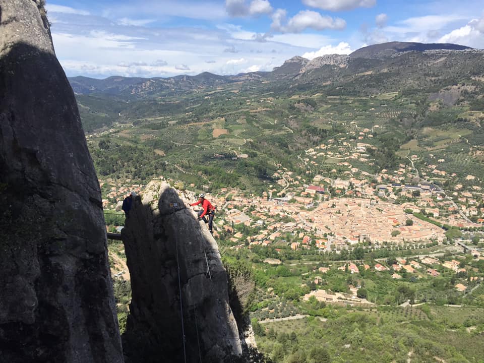 Via Ferrata Rompo Quieu à Buis les Baronnies