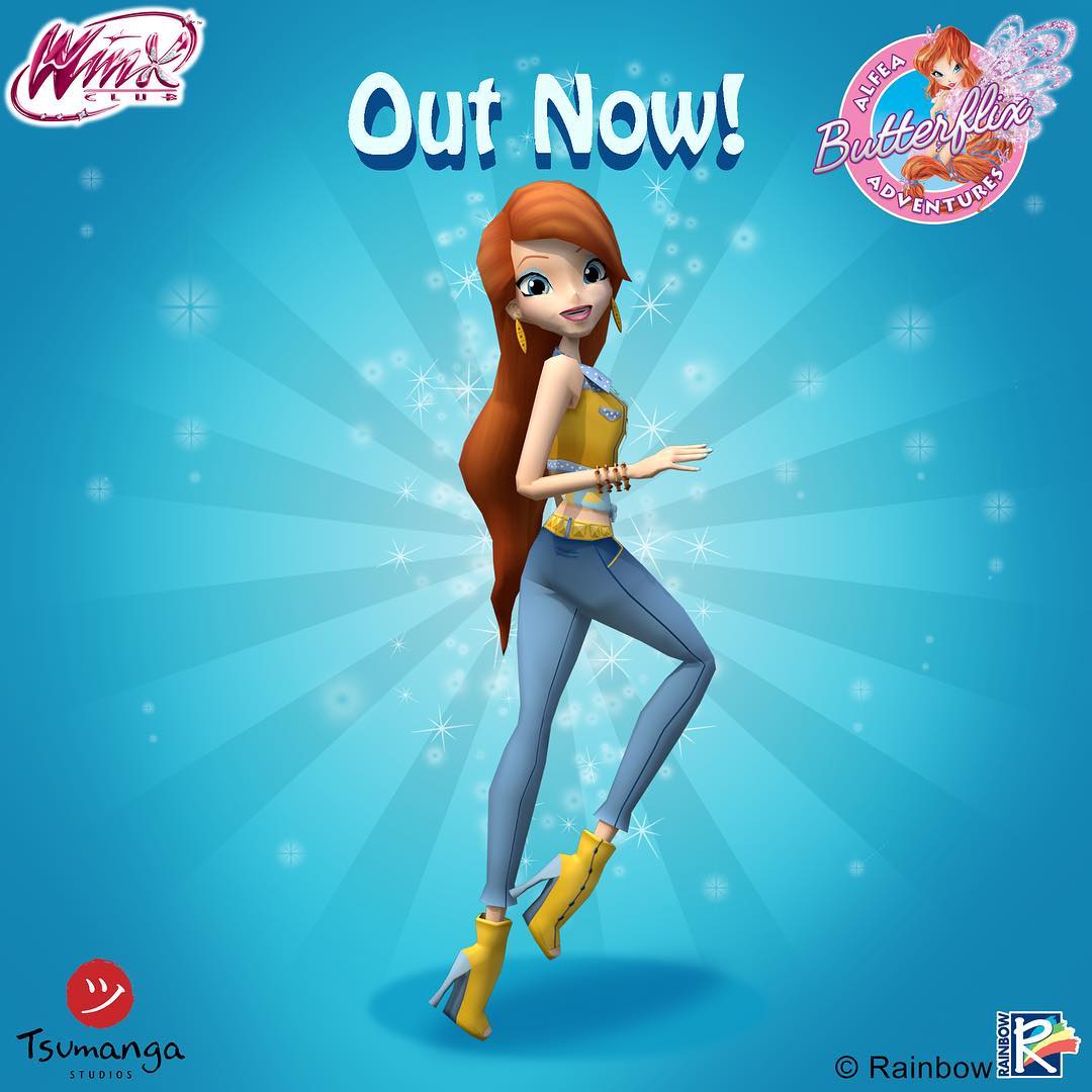 NEW OUTFITS - Winx Butterflix Adventures game - Winx Club All