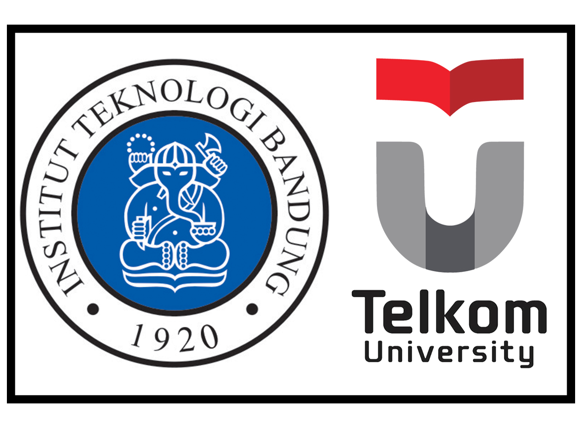Logo Telkom University - Telkom University - Stationery & Homepage