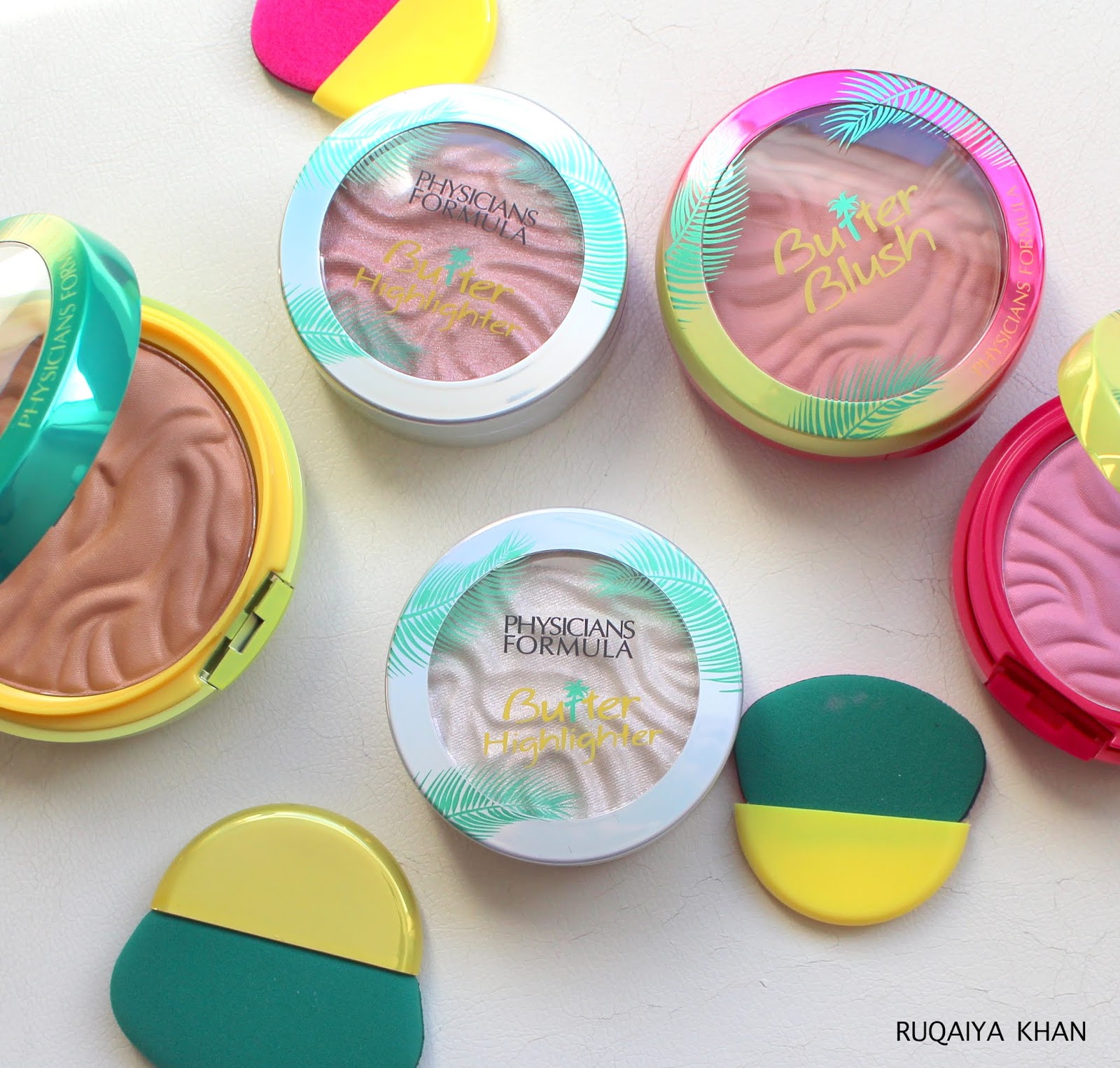 Ruqaiya Khan PHYSICIANS FORMULA Butter Bronzer, Butter Blush and